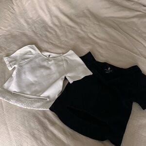 Free People Cut It Out - Ivory & Black (M/L)